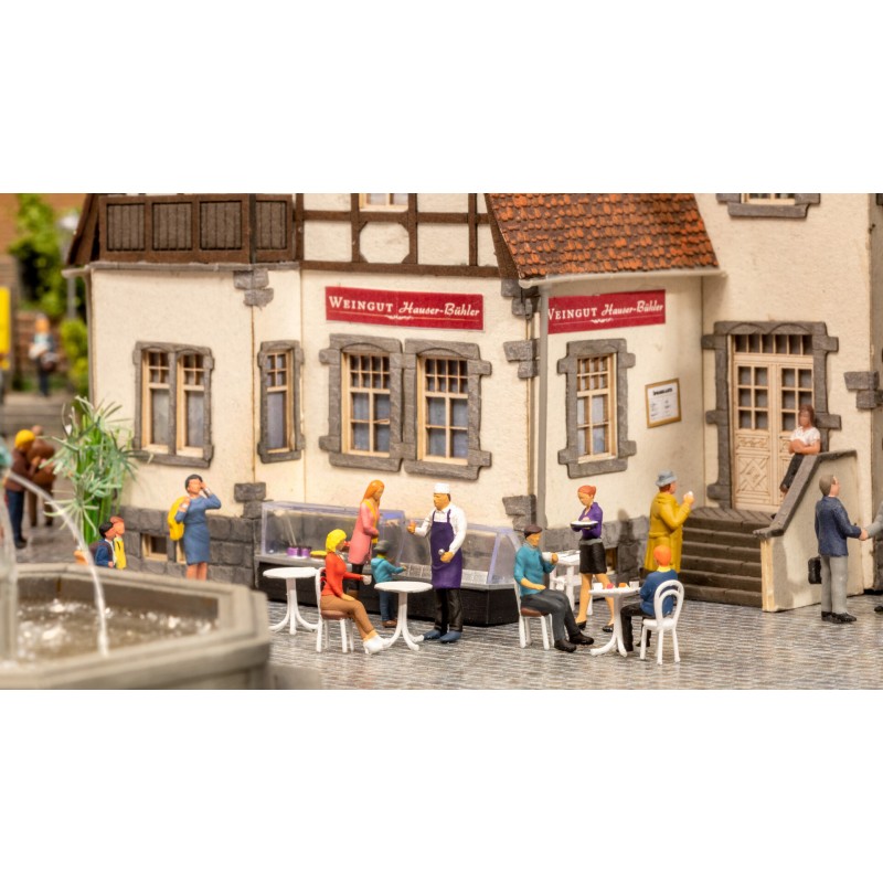 Noch 16245 HO set de figurines (6) thème café