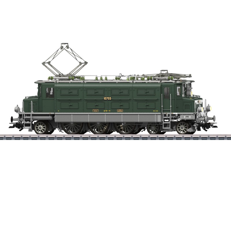 Märklin 39360 HO AC, mfx, DCC CFF Ae 3- 6 I 10703 ép. III