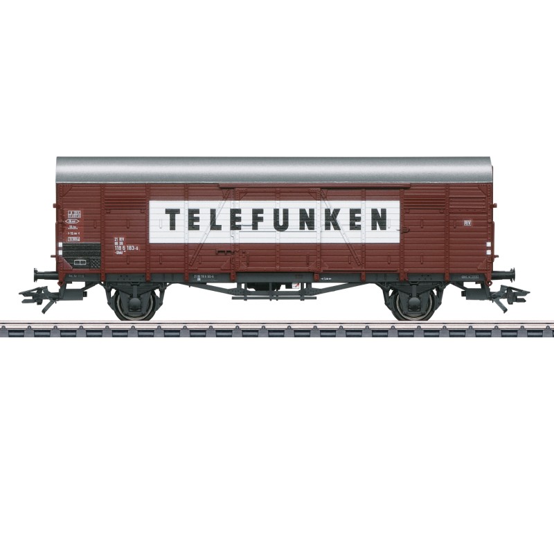 Märklin 46169 HO wagon couvert Gbkl, Telefunken, ép. IV