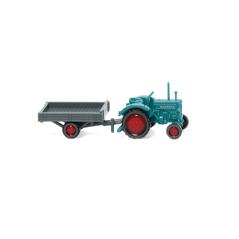 Wiking 95304 N tracteur Hanomag R16 avec remorque