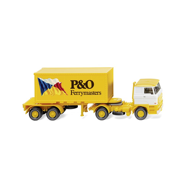 Wiking 52603 HO camion DAF avec conteneur P&O