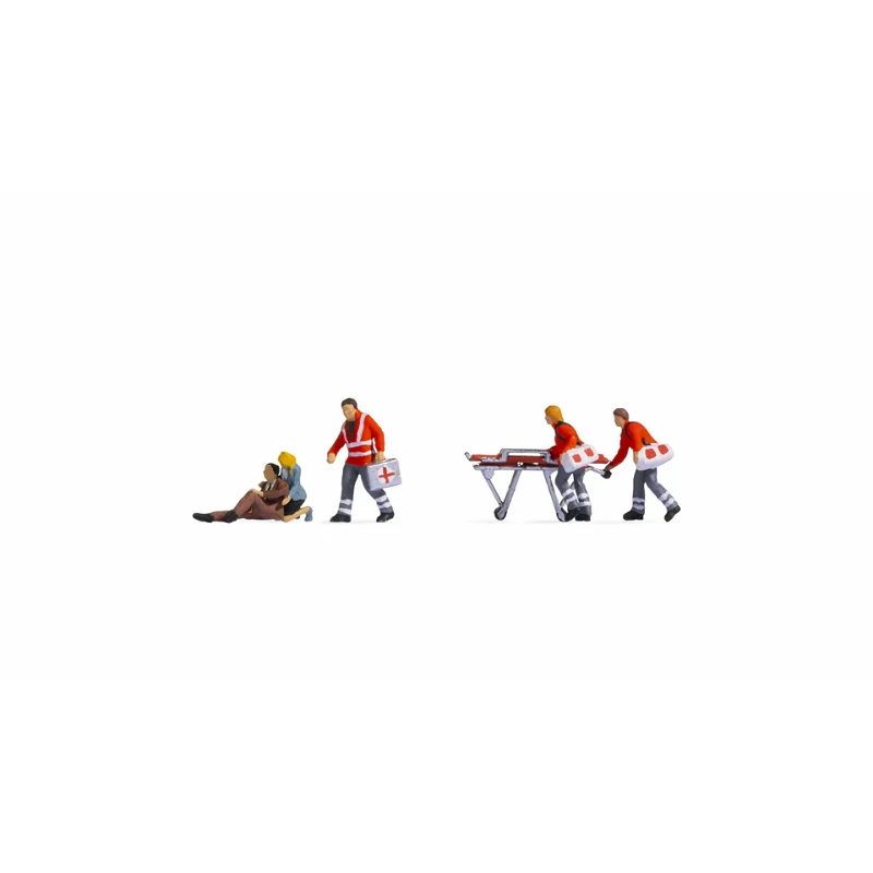 Noch 15080 HO accident de la route, 5 figurines