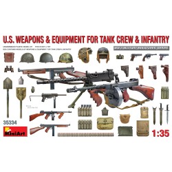 MiniArt 35334 1 - 35 U.S. weapons & equipment for tank crew & infantry