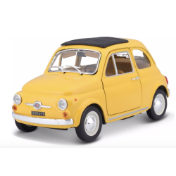 Burago 1822098-G 1 - 24 Fiat 500F jaune 1965