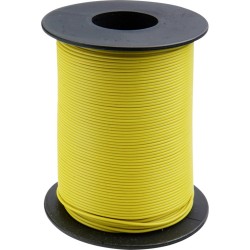 Schneider 5032 câble jaune 0,14 mm2 18 brins, 50 m