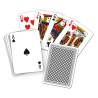 Carta media 7500 jeu de cartes poker