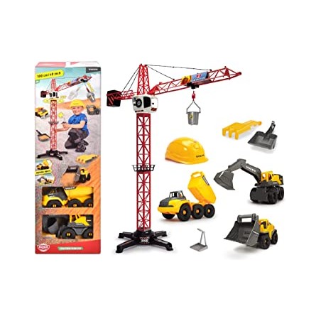 Dickie toys 203724007 Volvo construction set