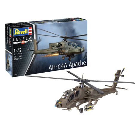Revell 3824 1 - 72 AH-64A Aooache