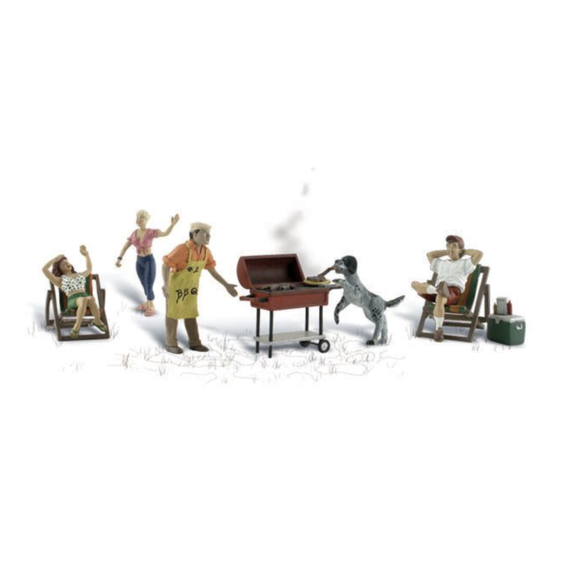 Woodland Scenics A1929 HO barbeque