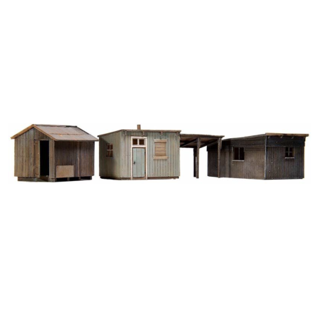 Artitec 10199 HO 3 maisons de jardin