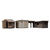 Artitec 10199 HO 3 maisons de jardin