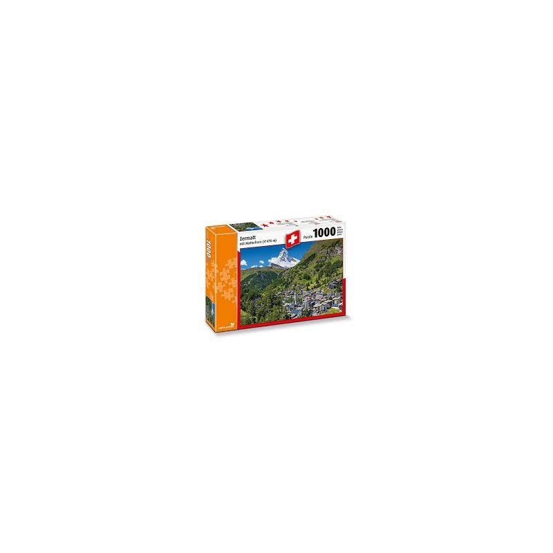 Carta média 7275 puzzle Zermatt et le Cervin, 1000 pièces
