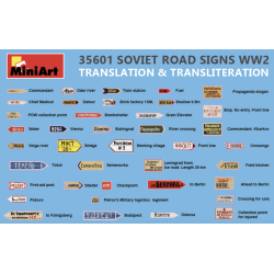 MiniArt 35601 1 - 35 signaux de route soviétiques