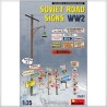MiniArt 35601 1 - 35 signaux de route soviétiques