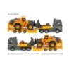 Majorette 213726000 camion semi-remprque avec chargeur Volvo