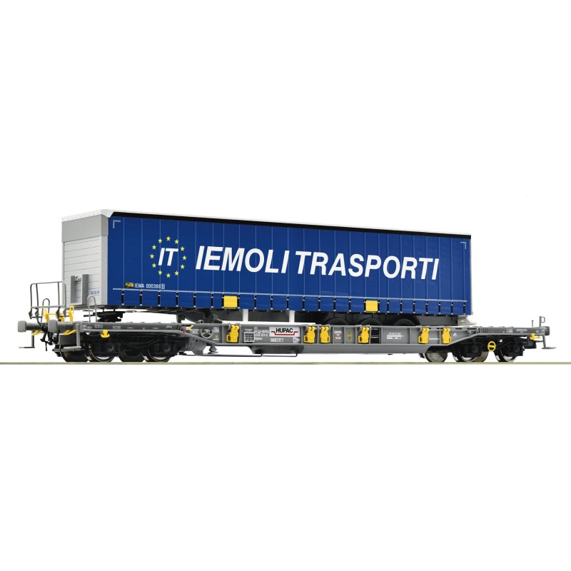 Roco 76236 HO , HUPAC, porte remorque Iemoli transporti