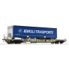 Roco 76236 HO , HUPAC, porte remorque Iemoli transporti
