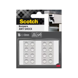 Scotch SP91A57 16 bouton anti choc autollant, 8 mm,