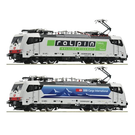 Roco 70733 HO DC, DCC, SONS, BR 186 906-4, CFF Ralpin ép. VI