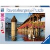 Ravensburger 88722 4 Puzzle pont de Lucerne 1000 pièces