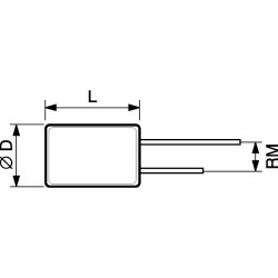 Condensateur électrolytique 470uF 35 V