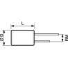Condensateur électrolytique 470uF 35 V