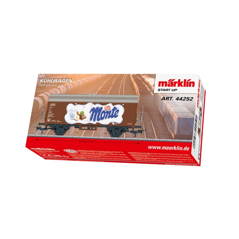 Märklin 44252 HO wagon couvert startup Monte, fieme Zott SE & co Mertingen