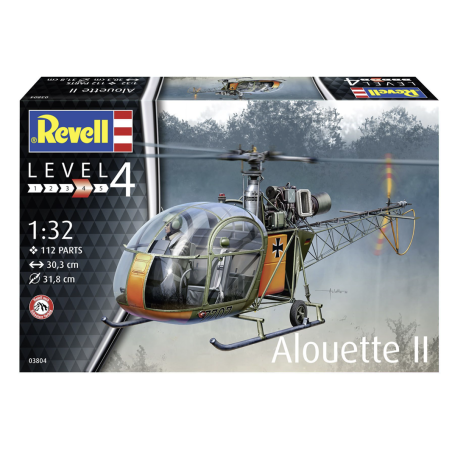 Revell 3804 1 - 32Helicoptère Alouette II