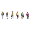 Noch 35300 N passagers,6 figurines