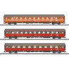 Märklin 42894 HO OBB, coffret de 3 voitures Mozart ép. IV modèles INSIDER