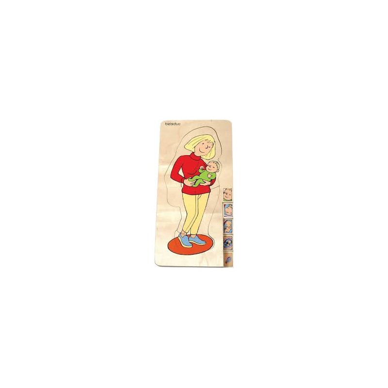 Beleduc 17024 puzzle maman