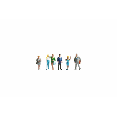 Noch 15520 HO piétons, 6 figurines