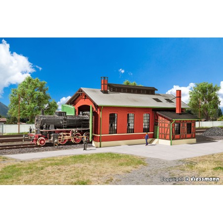 Kibri 39436 HO remise pour locomotive 21,7 x 14 x 11 cm