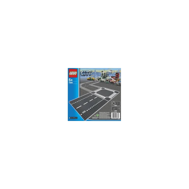 Lego 7280 ligne droite et carrefour