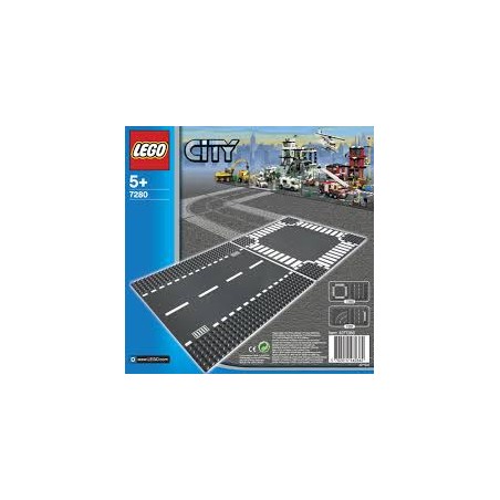 Lego 7280 ligne droite et carrefour