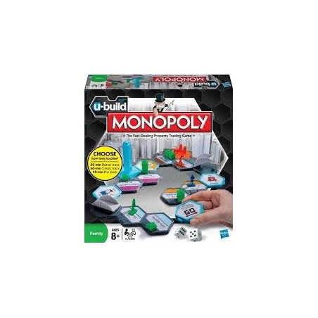 Hasbro 18361 Monopoly U-Build - 2 à6joueurs dès8 ans