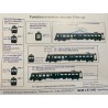 Exact-train 25000 HO DC BLS set tansport autos avec voit.pilote et 4 wagons ép.VI