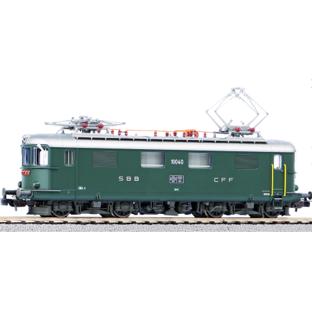 Piko 96886 HO DC CFF Re 4-4 I 10040 ép. IV avec interface PLUX22