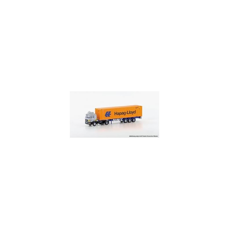 Kato Minis 4068 N camion MAN porte cont. 40 pieds Hapag-Lioyd