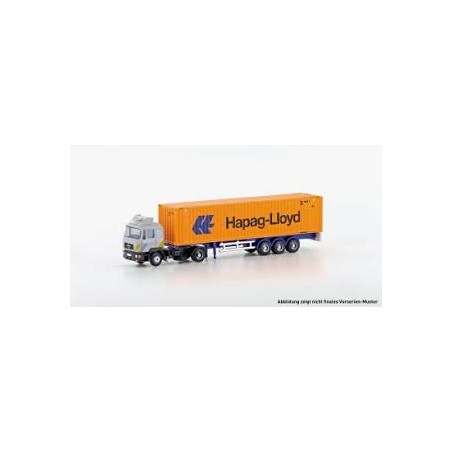 Kato Minis 4068 N camion MAN porte cont. 40 pieds Hapag-Lioyd