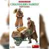 MiniArt 38089 1 - 35 réfugiésen fuite - 2igurines avec accessoires