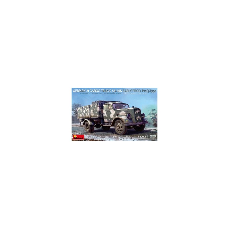 MiniArt 354445 1 - 35 Wehrmacht 3T.camion cargo 3,6-36S première production