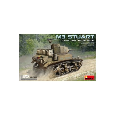 MiniArt 35425 1 - 35 M 3 Stuart light Tank initialprod.