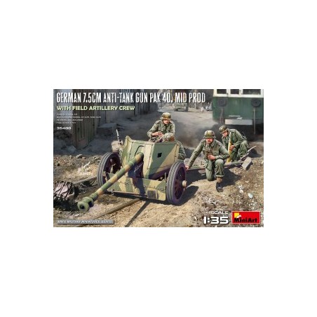 MiniArt 35400 1 - 35 cannon anti-char PAK 40.mid prod