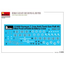 MiniArt 35400 1 - 35 cannon anti-char PAK 40.mid prod