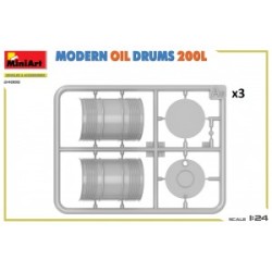 MiniArt 24008 1 - 24 Tonnaux pour carburant de 200 L -  6 pièces