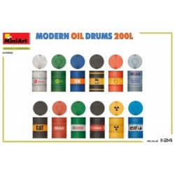 MiniArt 24008 1 - 24 Tonnaux pour carburant de 200 L -  6 pièces