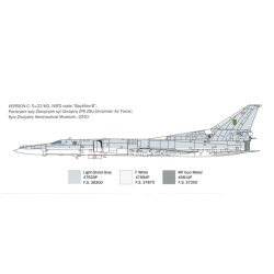 Italeri 1440 1 - 72 Tu-22M2 Backfire B