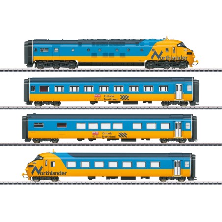 Märklin 39705 Ho mfx, DCC, SONS tain automoteur diesel Northlander ép. IV