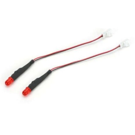 E-Flite EFLA601 LED rouge (2x) E-Flite EFLA601 LED rouge (2x)
